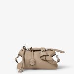 FENDI By The Way Selleria Medium Dove gray Selleria bag with 192 hand-sewn topstitches - Image 4